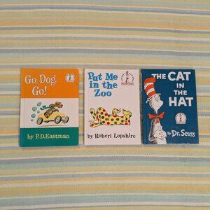 Three (3) Dr. Seuss Hardcover Books